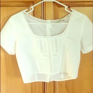 White Summer Top
